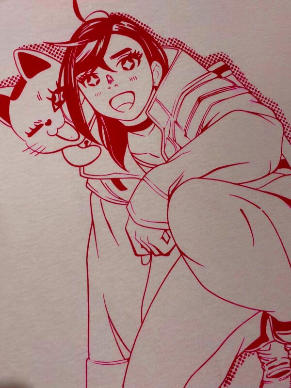 Momo Ayase x Okarun (frente) Dan da dan