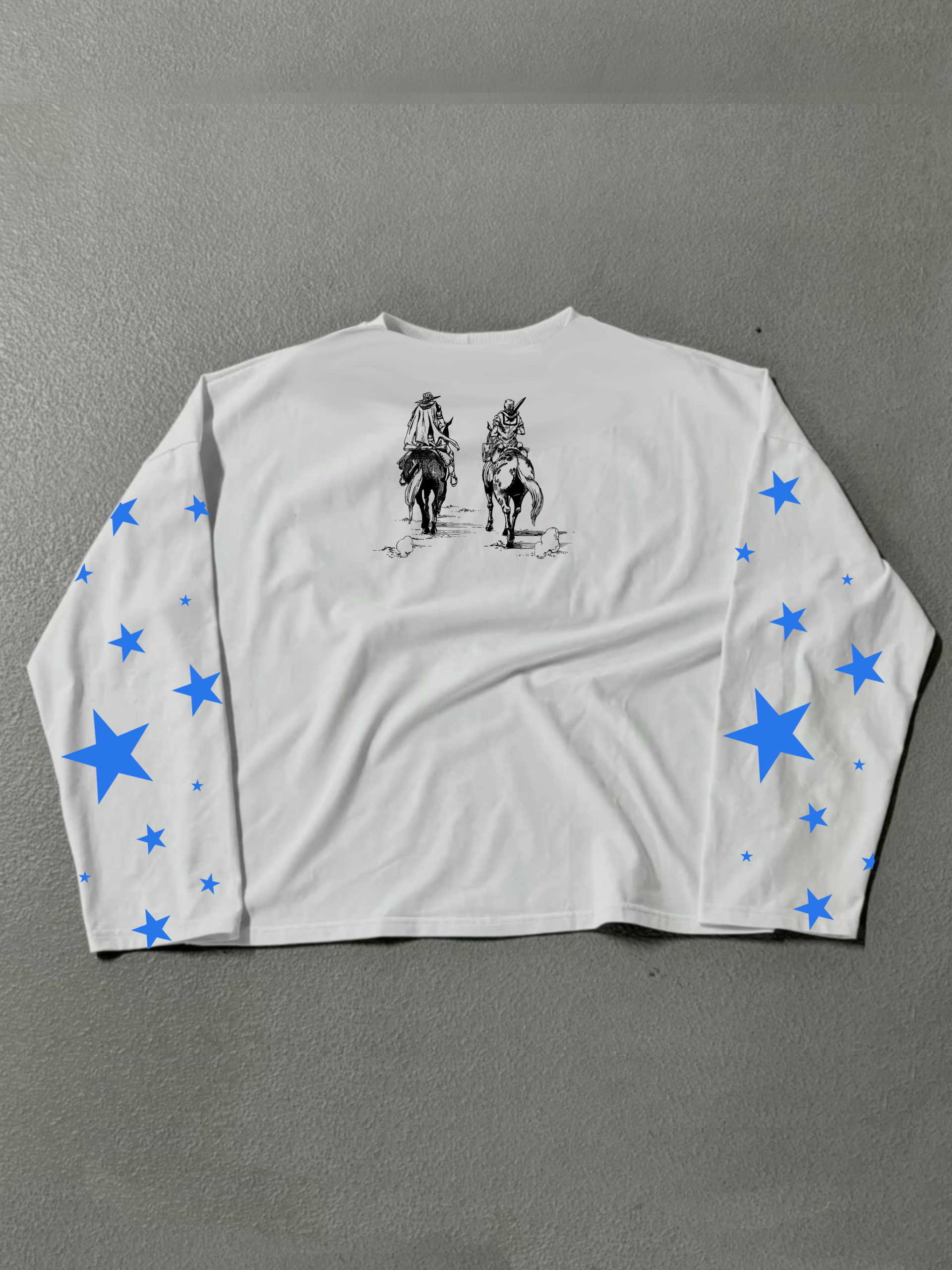 STEEL BALL RUN | Manga larga | Oversize Boxy fit 240g PREMIUM